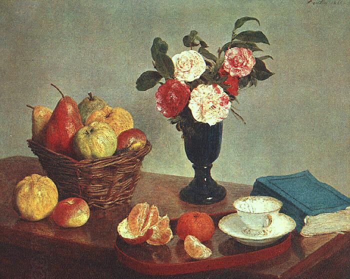 Henri Fantin-Latour Still Life 1 oil painting picture